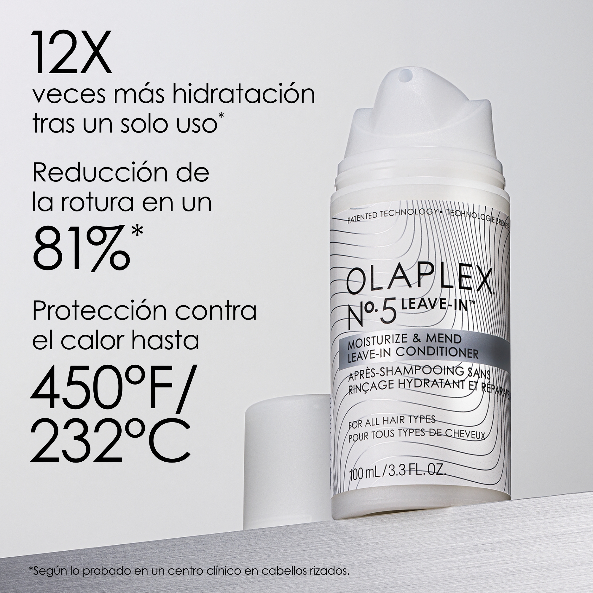 N°.5LEAVE-IN™ MOISTURIZE & MEND LEAVE-IN CONDITIONER (ACONDICIONADOR HIDRATANTE SIN ENJUAGUE)